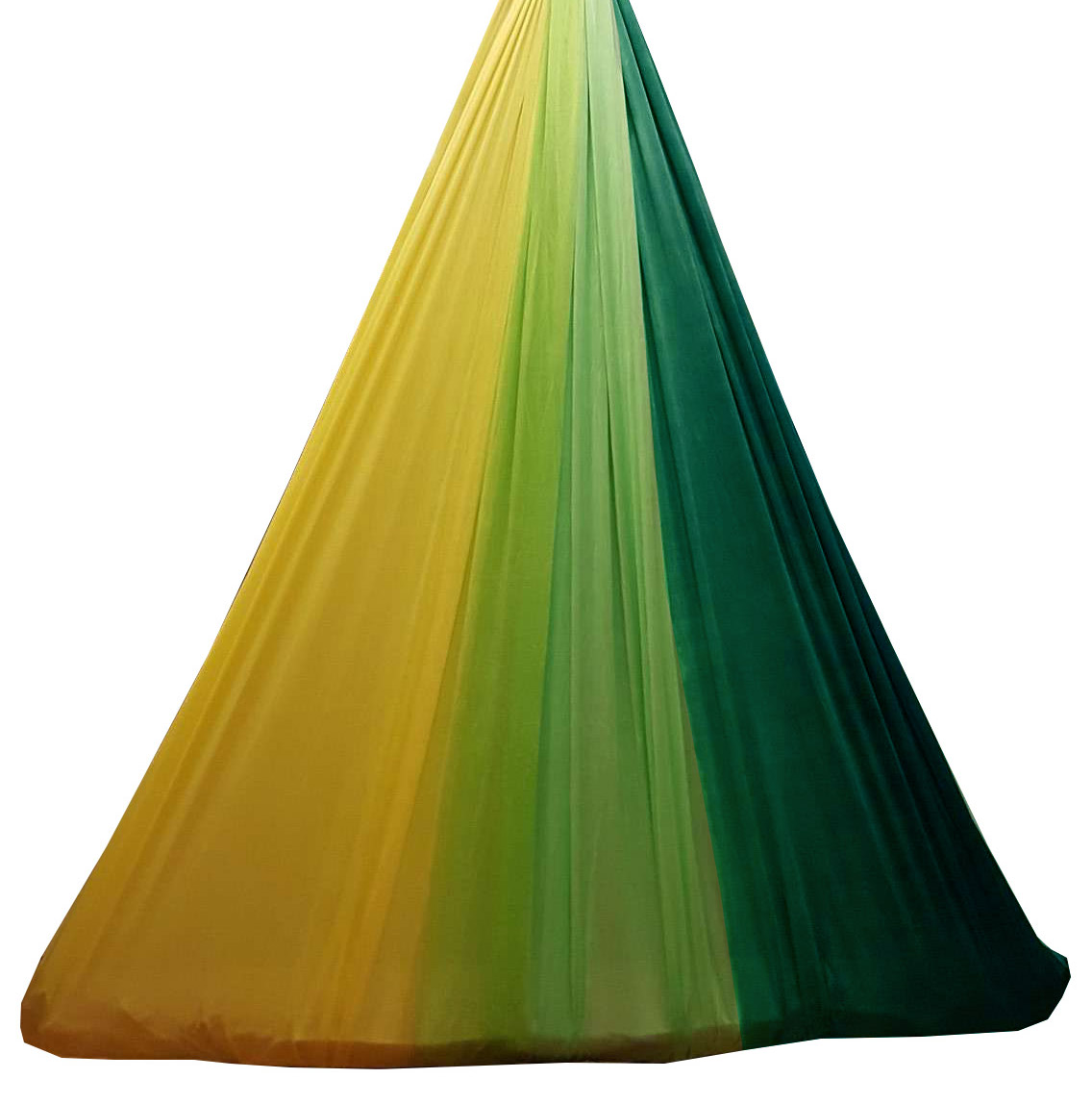 Large Tritone Silky Nylon Wrap Swing (Yellow Green) (450x250cm)