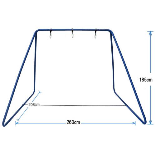 Large Blue Swing Set Stand