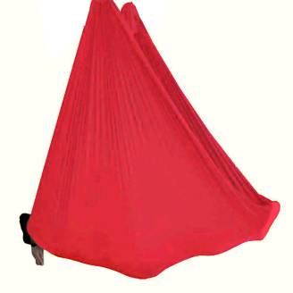 Large Red Nylon Wrap Therapy Swing (450x250cm)