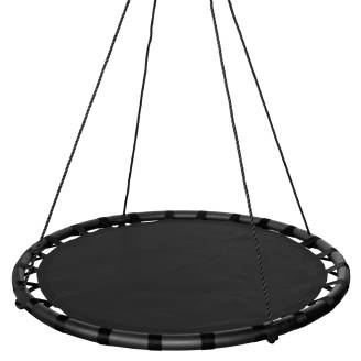 100cm Black Round Mat Nest Swing
