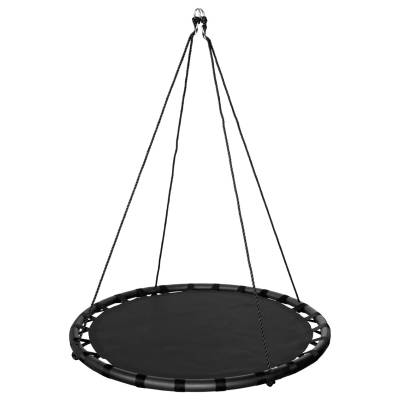 100cm Black Round Mat Nest Swing
