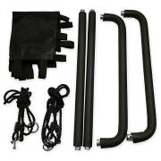 100cm Black Rectangle Mat Nest Swing
