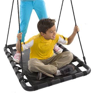 100cm Black Rectangle Mat Nest Swing