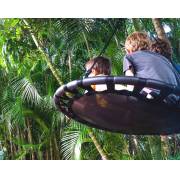 100cm Black Round Mat Nest Swing