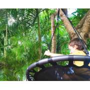 100cm Black Round Mat Nest Swing