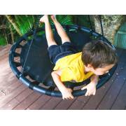 100cm Black Round Mat Nest Swing