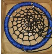 Heavy Duty Commercial 100cm Blue Rope Nest Swing