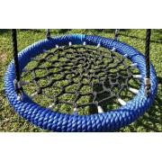 Heavy Duty Commercial 100cm Blue Rope Nest Swing