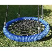 Heavy Duty Commercial 100cm Blue Rope Nest Swing