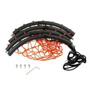 100cm Orange Round Spider Web Nest Swing