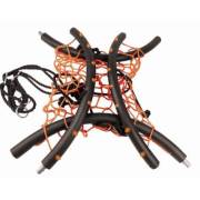 100cm Orange Round Spider Web Nest Swing