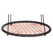 100cm Orange Round Spider Web Nest Swing