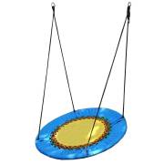 120cm Blue Yellow Incline Elastic Swing