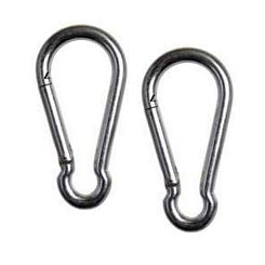 12cm Steel Carabiners