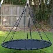 150cm Black Mat Nest Swing