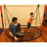 150cm Black Rope Nest Swing