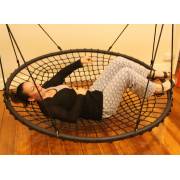 150cm Black Rope Nest Swing