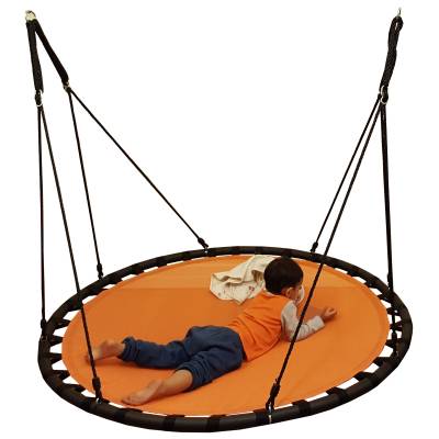 150cm Orange Mat Nest Swing