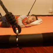 150cm Orange Mat Nest Swing