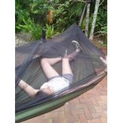 Dark Green Mosquito Net Hammock