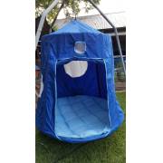 XL Blue Hangout with Pillow
