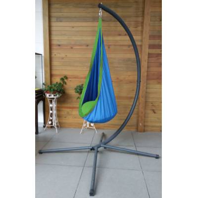 Blue and Green Waterproof Sensory Swing with C Stand
