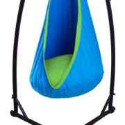 Blue and Green Waterproof Sensory Swing with Stand