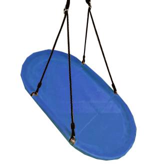Blue Oval Seat Swing