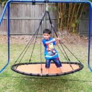 150cm Orange Mat Nest Swing