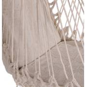 Brazilian Woven Cotton Padded Hammock Chair with Tassels