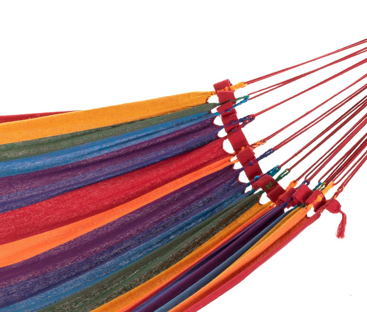 Medium Bright Multi Coloured Canvas Hammock Heavenly Hammocks