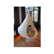 Child in a natural white Cacoon single indoors