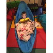 150cm Blue Canoe Nest Swing