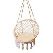Circle Macrame Hammock Chair - No Model