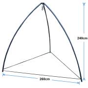 Curved Tripod Stand