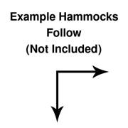 Example hammocks follow, hammocks not included