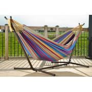 Free Standing Hammock: Large Mixed Bright Colours