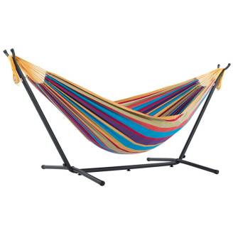 Free Standing Hammock: Large Mixed Bright Colours