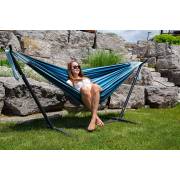 Free Standing Hammock: Large Mixed Blues