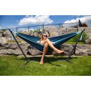 Free Standing Hammock: Large Mixed Blues