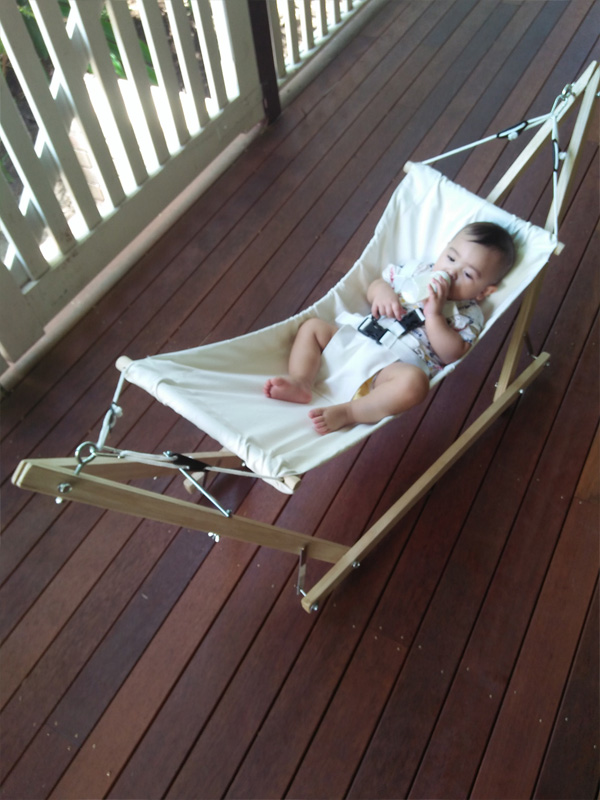 Free Standing Baby Hammock Heavenly Hammocks