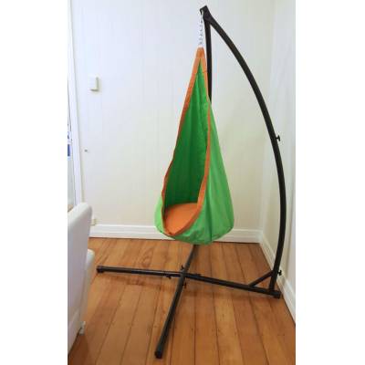 Green and Orange Waterproof Sensory Swing with Stand