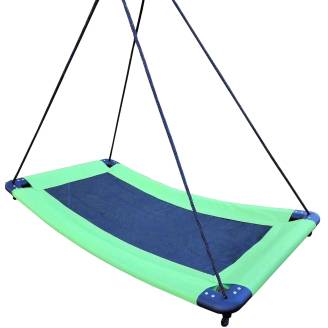 150cm Green Curved Nest Swing