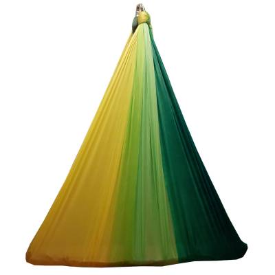 Large Tritone Silky Nylon Wrap Swing (Yellow Green) (450x250cm)