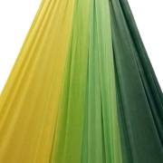 Large Tritone Silky Nylon Wrap Swing (Yellow Green) (450x250cm)