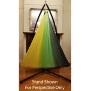Large Tritone Silky Nylon Wrap Swing (Yellow Green) (450x250cm)