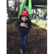 Green Waterproof Cloth Swing