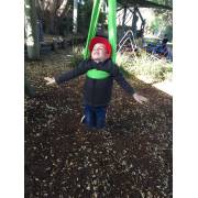 Green Waterproof Cloth Swing
