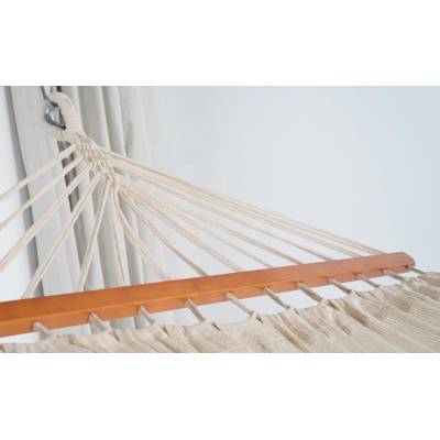 Large Beige Canvas Hammock Spreader Bar