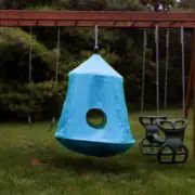 Blue Hangout Hanging Nest